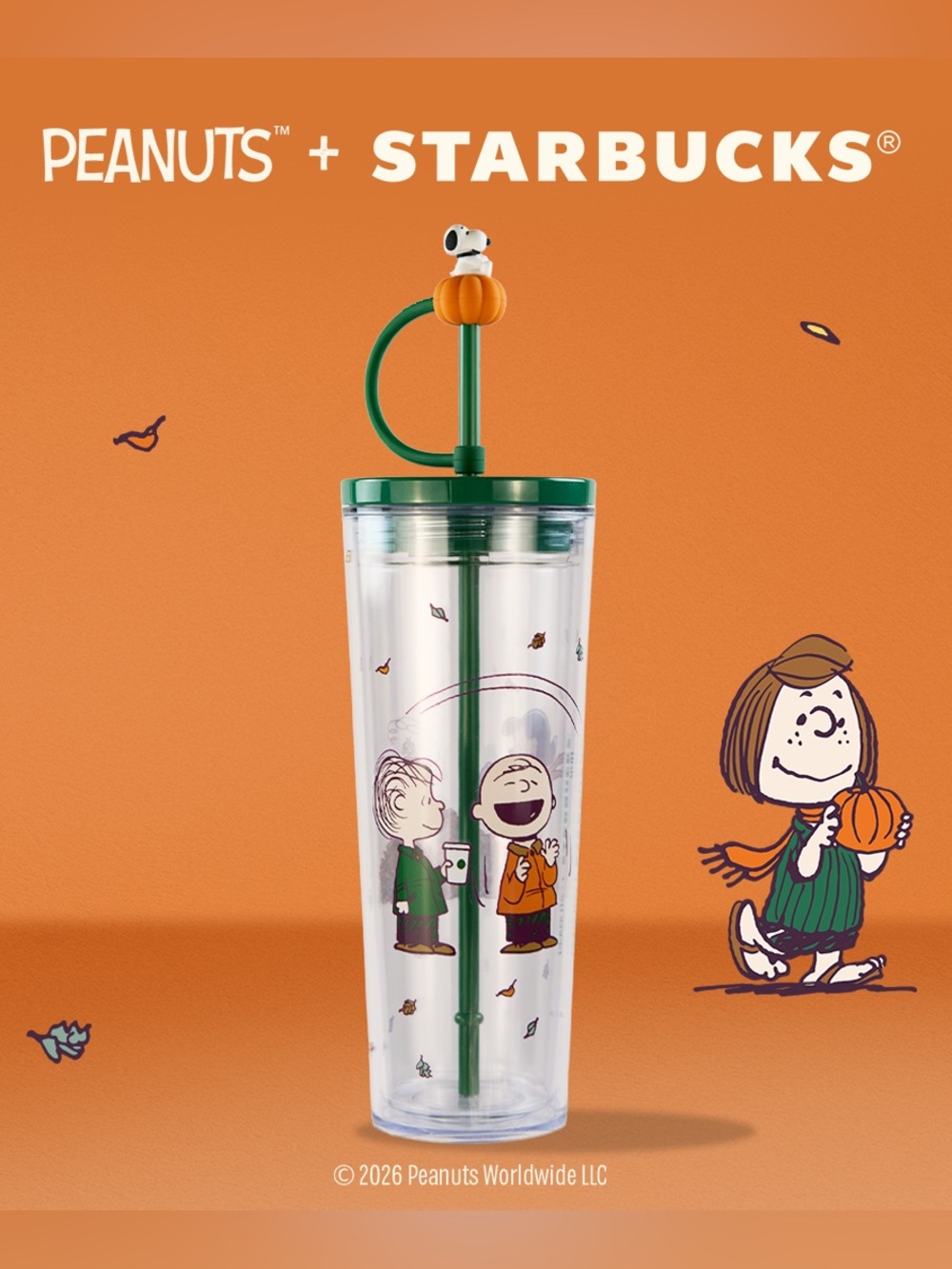 Starbucks + Peanuts Great Pumpkin™ 24oz Cold Cup